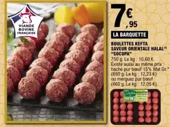 Promotion Exclusives de 1
Boulettes kefta : Découvrez l'Offre incontournable