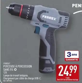 Promotion Exclusives de 23
            
        
        Perceuse : Découvrez l'Offre incontournable