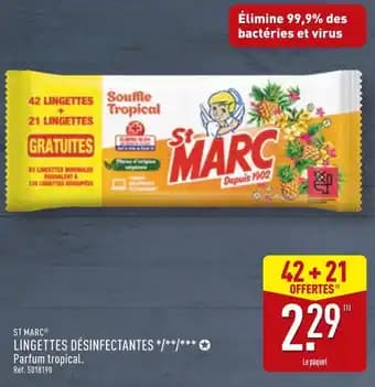 Promotion Exclusives de 41
Lingettes : Découvrez l'Offre incontournable