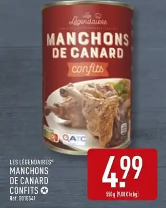 Promotion Exclusives de 3
            
        
        Manchons de canard : Découvrez l'Offre incontournable