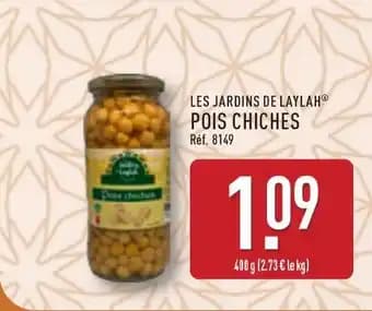 LES JARDINS DE LAYLAH Pois chiches