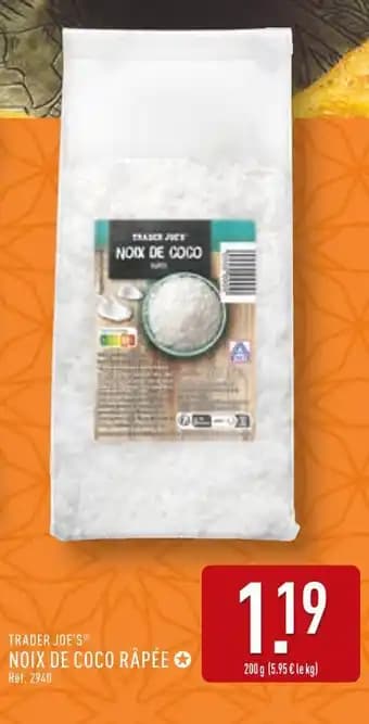 Promotion Exclusives de 11
Noix de coco : Découvrez l'Offre incontournable
