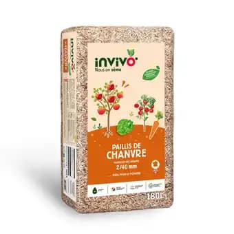 INVIVO Nous on sème Paillis de chanvre INVIVO Nous on sème