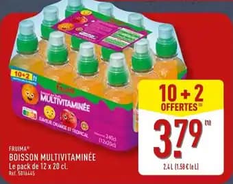 Fruima boisson multivitaminée 20 cl
