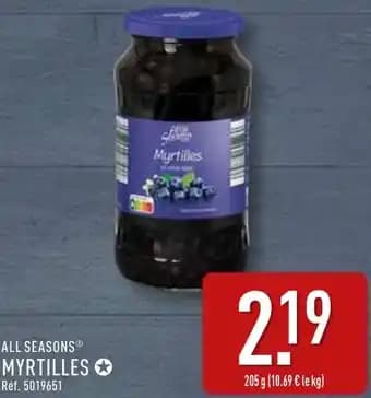 Promotion Exclusives de 4
            
        
        Myrtilles : Découvrez l'Offre incontournable