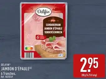 Délifin jambon d'épaule 200 g
