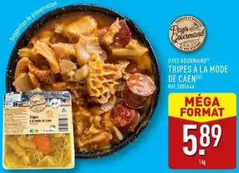 Pays gourmand tripes à la mode de caen 1 kg