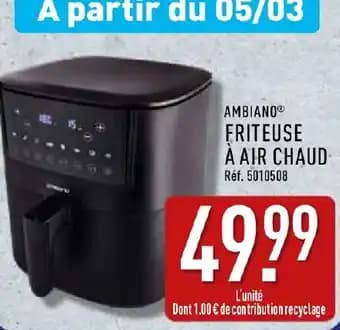 Ambiano friteuse à air chaud