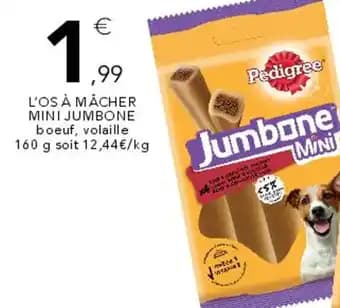 PEDIGREE L'os à macher mini jumbone 160 g