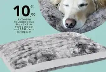 Le coussin toucher doux