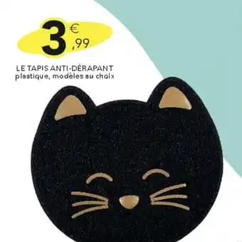 Le tapis anti-dérapant