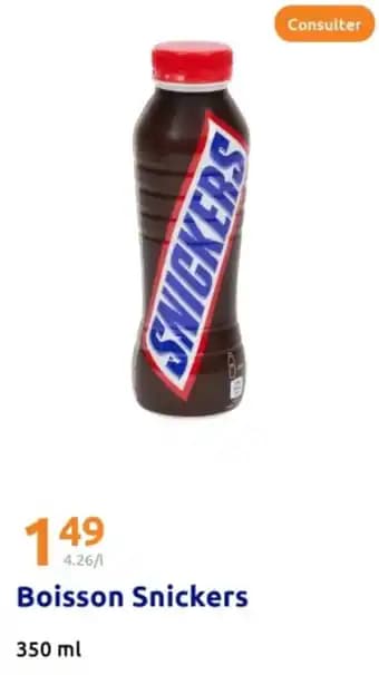 Promotion Exclusives de 1
Snickers : Découvrez l'Offre incontournable