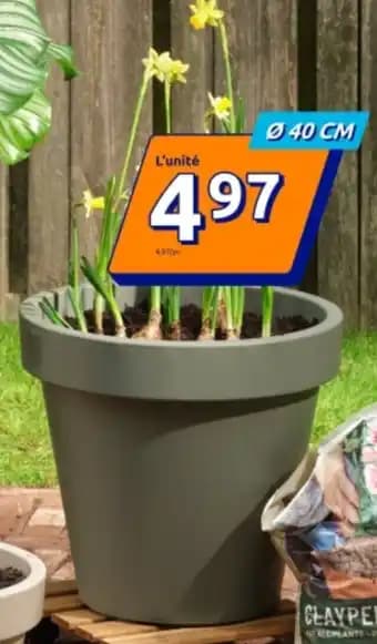 Pot de fleurs Ø40 cm