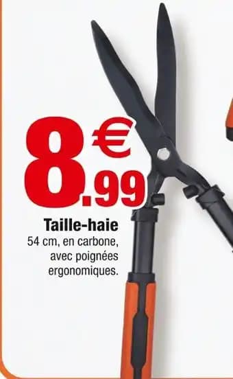 Promotion Exclusives de 16
Taille-haie : Découvrez l'Offre incontournable