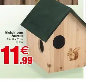 Promotion Exclusives de 6
Nichoir : Découvrez l'Offre incontournable