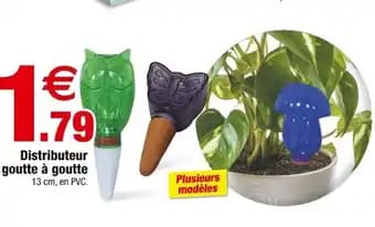 Distributeur goutte à goutte