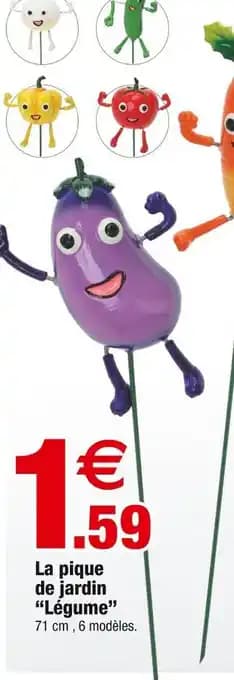 La pique de jardin Légume