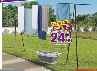 Promotion Exclusives de 1
Étendoir : Découvrez l'Offre incontournable