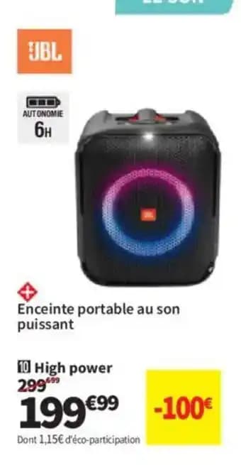 Promotion Exclusives de 2
High power : Découvrez l'Offre incontournable