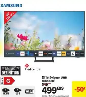 SAMSUNG Téléviseur UHD connecté