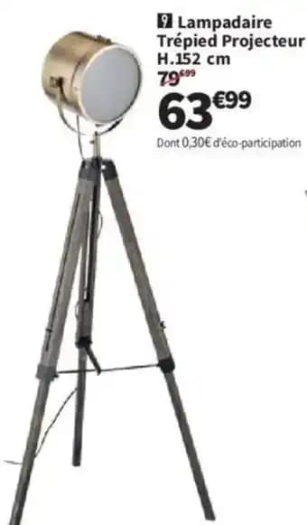 Lampadaire Trépied Projecteur