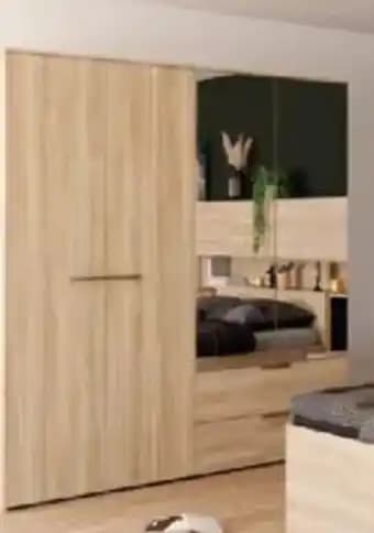 Armoire 4 portes et 2 tiroirs Opus