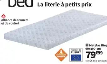 Matelas Bingo 90x190 cm