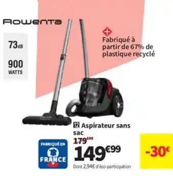 ROWENTA Aspirateur sans
