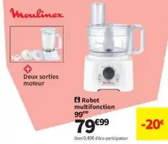 Promotion Exclusives de 4
Robot multifonction : Découvrez l'Offre incontournable