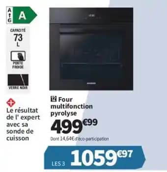 Four multifonction pyrolyse
