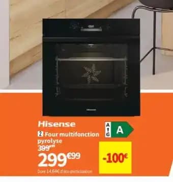 HISENSE Four multifonction pyrolyse