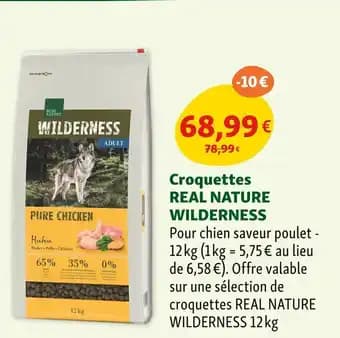 REAL NATURE WILDERNESS Croquettes 12 kg