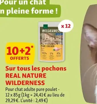 REAL NATURE WILDERNESS Sur tous les pochons