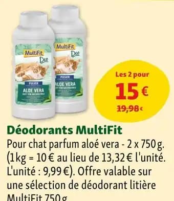 Promotion Exclusives de 3
Déodorants : Découvrez l'Offre incontournable