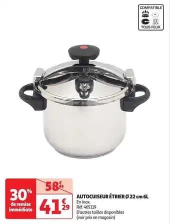 Autocuiseur étrier Ø22 cm