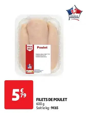 Promotion Exclusives de 17
Filets de poulet : Découvrez l'Offre incontournable