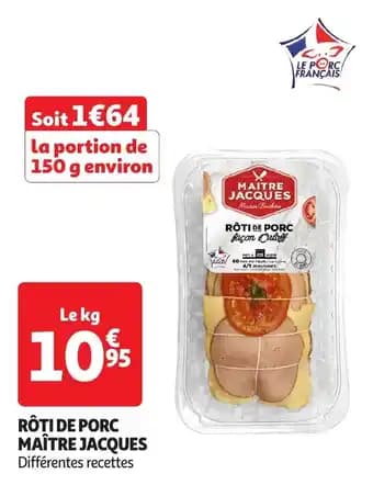 Rôti de porc maître jacques