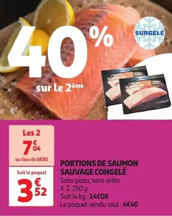 Promotion Exclusives de 99
De saumon : Découvrez l'Offre incontournable