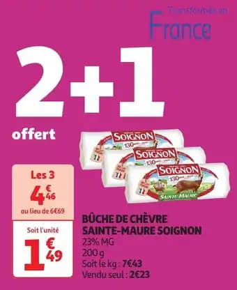 Promotion Exclusives de 11
Soignon : Découvrez l'Offre incontournable