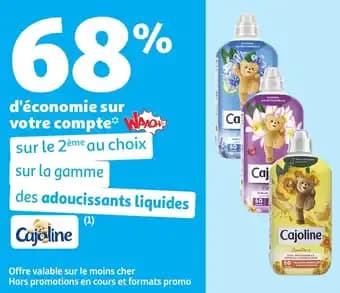Promotion Exclusives de 1
Cajoline : Découvrez l'Offre incontournable