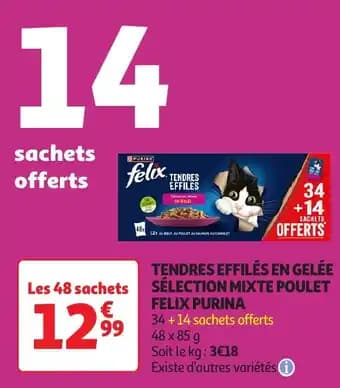 Promotion Exclusives de Felix purina : Découvrez l'Offre incontournable