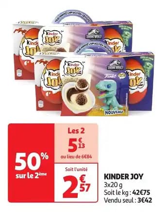 Promotion Exclusives de 2
Joy : Découvrez l'Offre incontournable