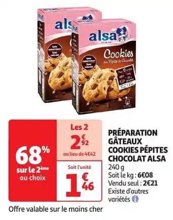 Promotion Exclusives de 7
Préparation alsa : Découvrez l'Offre incontournable