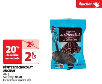 Promotion Exclusives de 9
Pepites de chocolat : Découvrez l'Offre incontournable