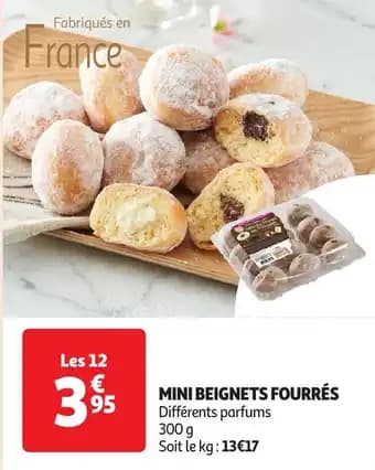 Mini beignets fourrés 300 g