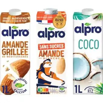 ALPRO SUR TOUTES LES BOISSONS VÉGÉTALES