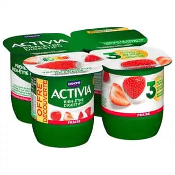 ACTIVIA Yaourts aux fruits Offre Découverte