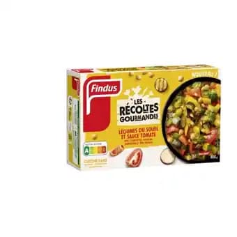FINDUS Plat cuisiné surgelé Les Récoltes Gourmandes