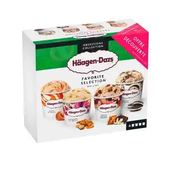 HÄAGEN-DAZS Mini Cups crème glacée Offre Découverte