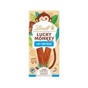 LINDT Tablette de Chocolat Lucky Monkey